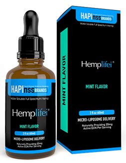 Hapinss HempLifei CBD Oil Mint Flavor