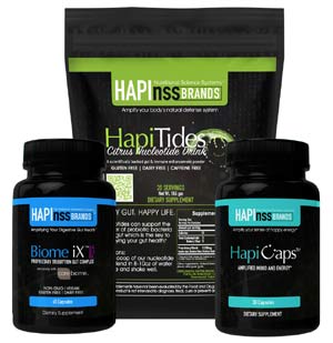 HapiCaps Gut Health Triad Bundle with HapiCaps